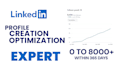create, optimise your linkedin profile and company page