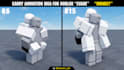 create roblox r6 r15 animations, emotes, combat and cut scenes