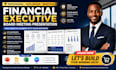 design financial executive board meeting presentation