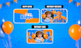 create a custom blippi birthday video
