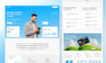 do landing page website design in figma