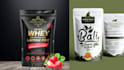 design product label, supplement label with product packaging design