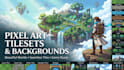 create professional pixel art tilesets, backgrounds, and game environments