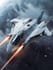 sci fi art, spaceship and illustration