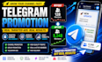 grow telegram subscribers with telegram ads and channel promotion