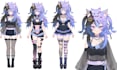 create live2d vtuber model vtuber rigging and anime vtuber avatar