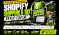 shopify shipping tax shipstation setup parcelify zonos quaderno sufio aftership