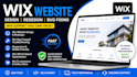 design redesign wix website wix studio site wix portfolio website wix bug fixing