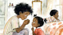 draw african american children book illustration