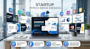 design a professional startup pitch deck