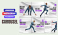 design linkedin carousel instagram post carousel design and facebook ads