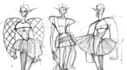 sketch fashion illustrations on procreate