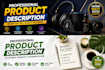 do a product description