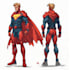 custom anime superhero character in my hero style