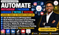 automate instagram facebook linkedin tiktok youtube using n8n ai workflows API