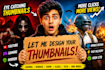 design youtube thumbnail designs