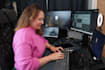 record a female english voice over with german accent