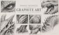 create detailed creature and monster pencil sketches