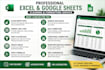 data cleaning, data analysis, formatting, and excel dashboard