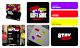 design a bold, playful, gen z brand identity