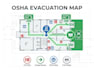 create osha emergency evacuation and fire exit maps