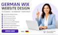design redesign german ecommerce wix website  wix membership site german website