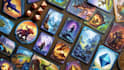 illustration for tarot and trading card game