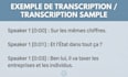 transcribe french and creole audio