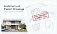 do architectural city permit, permit drawing, permit blueprints and permit plans