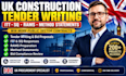 write UK construction tender bid itt sq rams method statement