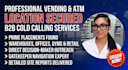 do cold calling to find vending machine atm locations