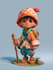 2d game character illustration