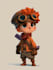 2d game character illustration