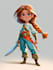 draw 2d game character or 2d game character illustration