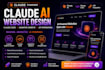 claude website design claude code claude animated website claude api integration