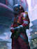 sci fi character illustration or sci fi character
