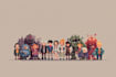 create pixel art characters