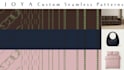 create custom seamless patterns