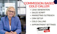 commission based cold caller b2b sdr bdr appointments setting lead generation