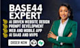 migration base44, bug fixing, deployment and wordpress migration