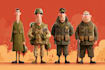 draw military character illustrations