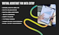 do data entry, copy paste and web research data mining