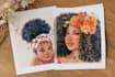 create digital illustrations and watercolour