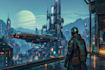 draw sci fi illustration and sci fi sci fi illustration