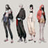 draw an anime character illustration