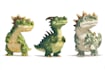 draw dinosaurs and animals illustrations