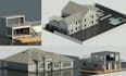 do revit bim modeling and rhino 3d architectural design