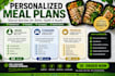 create a personalized diet meal plan
