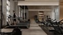 design 3d gym yoga studio, modern wellness space