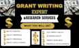 write non profit grant proposals and proposal writing